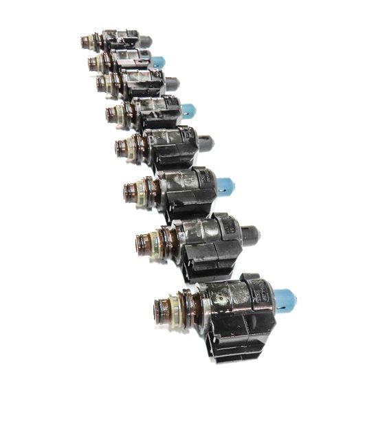 Thumbnail 3: 04-18 MERCEDES C CL E GL G ML S SLK 722.9 TRANSMISSION VALVE BODY SOLENOID SET-8