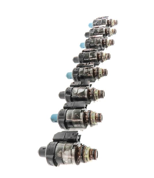 Thumbnail 4: 04-18 MERCEDES C CL E GL G ML S SLK 722.9 TRANSMISSION VALVE BODY SOLENOID SET-8