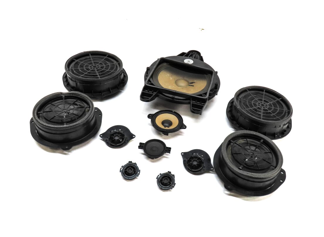 2017 AUDI A4 (B9 8W) RADIO STEREO SUB SUBWOOFER TWEETER SPEAKER SET-11