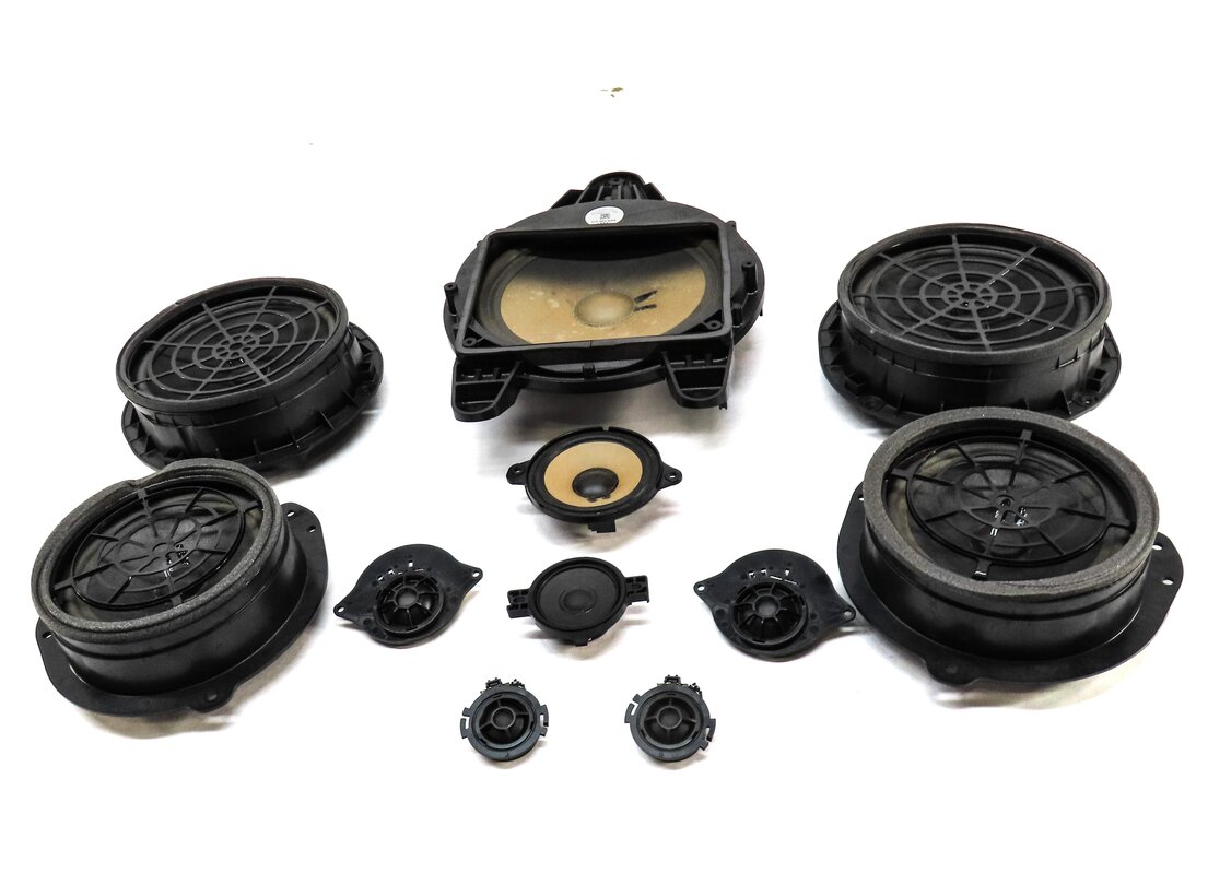 Thumbnail 2: 2017 AUDI A4 (B9 8W) RADIO STEREO SUB SUBWOOFER TWEETER SPEAKER SET-11