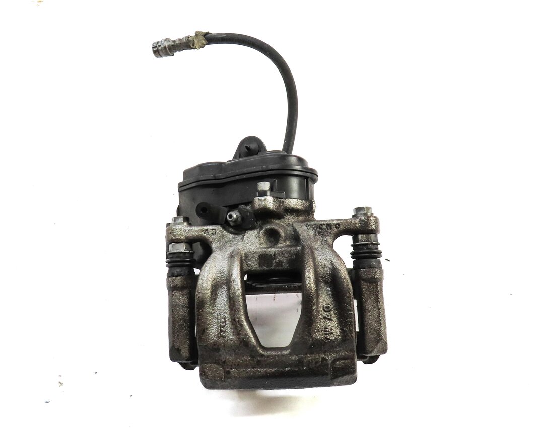 Thumbnail 2: 17-19 AUDI A4 A5 (B9 8W 8W6 F5) REAR RIGHT PASSENGER BRAKE CALIPER w/ ACTUATOR