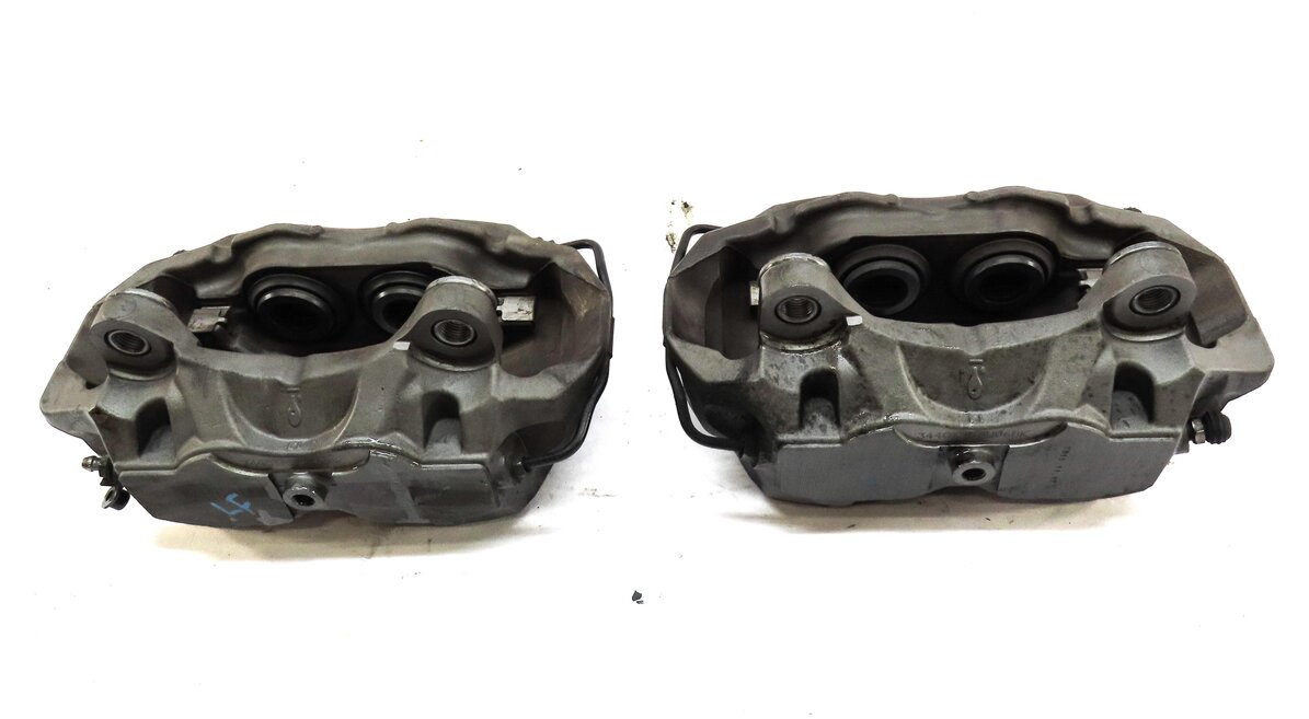 Thumbnail 4: 2017-2019 AUDI A4 A5 (B9 8W 8W6) FRONT LEFT & RIGHT BRAKE CALIPER SET-2