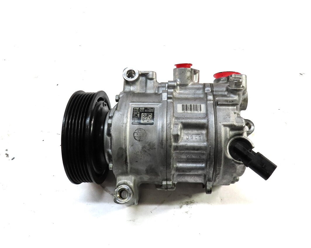 Thumbnail 5: 17-20 AUDI A4 A5 A6 (B9 F5 8W 8WS) 2.0L CYMC TURBO ENGINE A/C COMPRESSOR PUMP