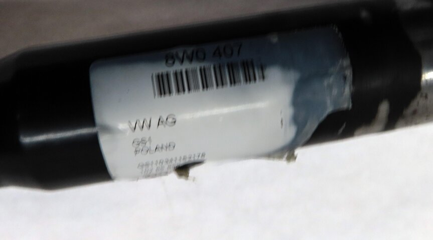Thumbnail 5: 2017-2019 AUDI A4 A5 (B9 F5 8W 8WS) AWD FRONT RIGHT PASSENGER CV AXLE SHAFT