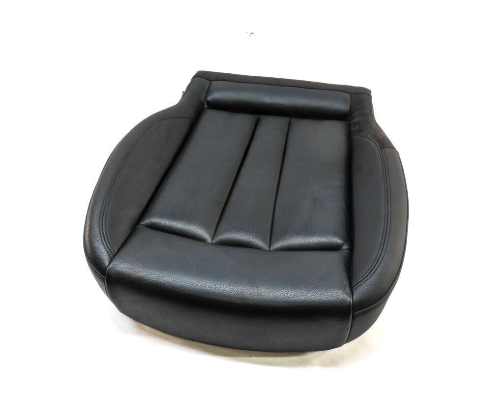 Thumbnail 1: 17-22 AUDI A4 (B9 8W) FRONT RIGHT LOWER BOTTOM HEATED SEAT CUSHION (BLACK)