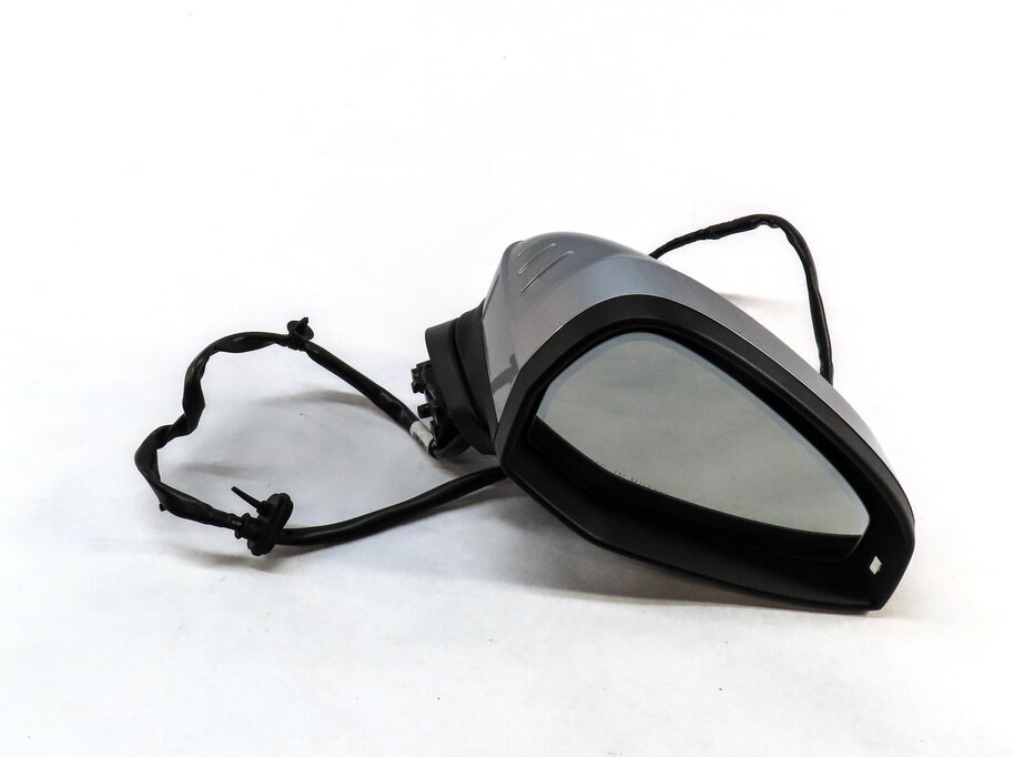 17-19 AUDI A4 (B9 8W) RIGHT HEATED MEMORY AUTODIM DOOR MIRROR (FLORET SILVER)