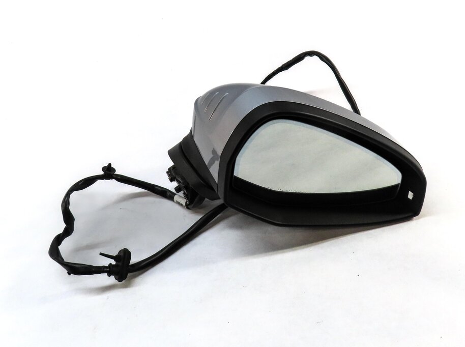 Thumbnail 3: 17-19 AUDI A4 (B9 8W) RIGHT HEATED MEMORY AUTODIM DOOR MIRROR (FLORET SILVER)