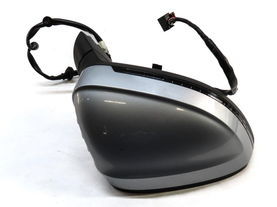 Thumbnail 5: 17-19 AUDI A4 (B9 8W) RIGHT HEATED MEMORY AUTODIM DOOR MIRROR (FLORET SILVER)