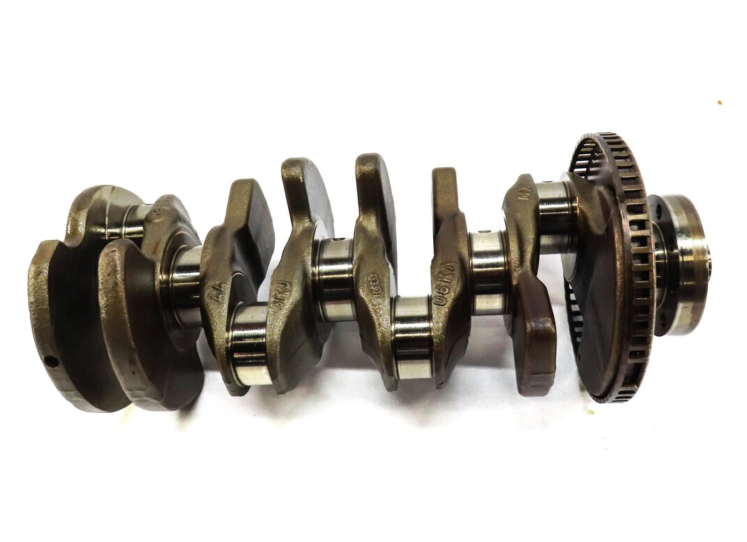 Thumbnail 4: 2017 AUDI A4 (B9 8W) 2.0L CYMC TURBO ENGINE CRANKSHAFT CRANK SHAFT ASSEMBLY