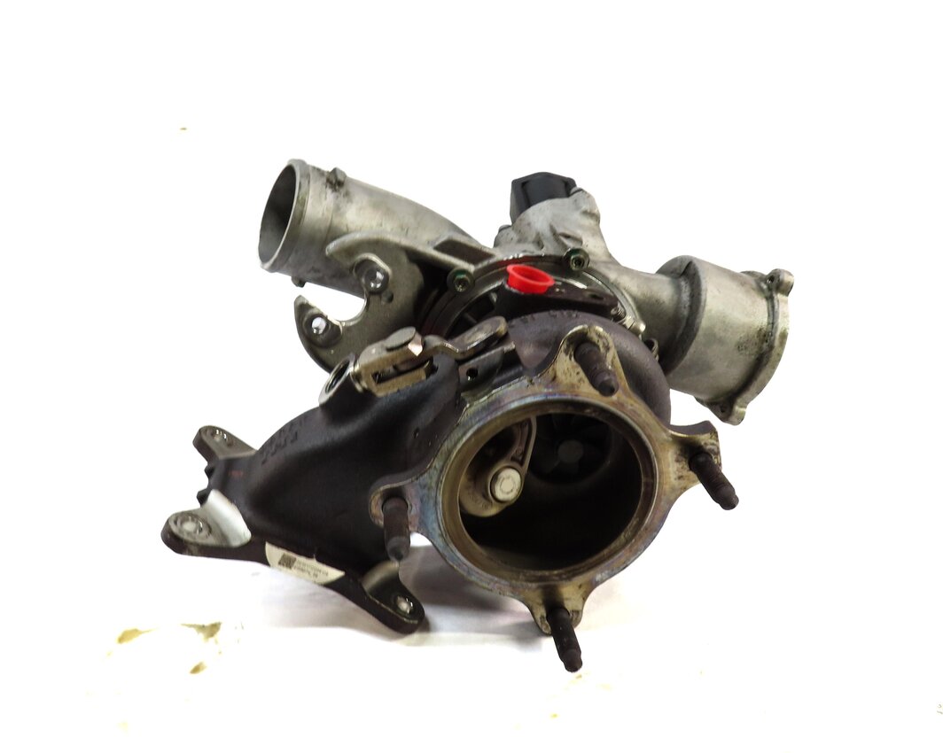 Thumbnail 4: 2017-2020 AUDI A4 A5 A6 (C8 B9 8W F5) 2.0L TURBO TURBOCHARGER w/ MANIFOLD