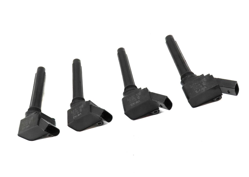 Thumbnail 3: 2015-2017 AUDI A3 A4 A6 (8V B9 C7) 1.8T / 2.0T TURBO MOTOR IGNITION COIL SET (4)