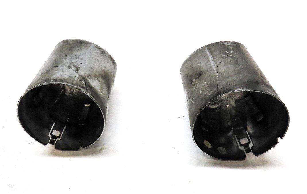 Thumbnail 4: 2017 AUDI A4 (B9 8W) REAR LEFT & RIGHT EXHAUST TIP SET-2
