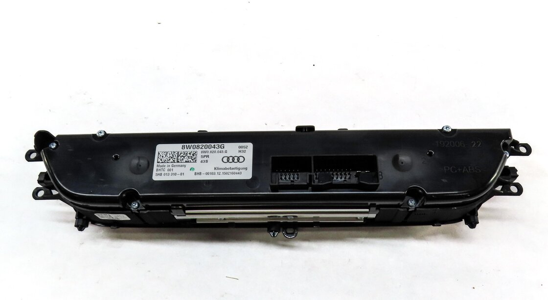 Thumbnail 5: 17-20 AUDI A4 A5 Q5 S5 SQ5 (B9 FY 8W 8W6 80A) FRONT TEMPERATURE CLIMATE CONTROL