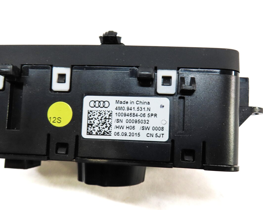 Thumbnail 6: 2017 AUDI A4 (B9 8W) HEADLIGHT SWITCH HEAD LIGHT FOGLIGHT FOG LIGHT LAMP CONTROL