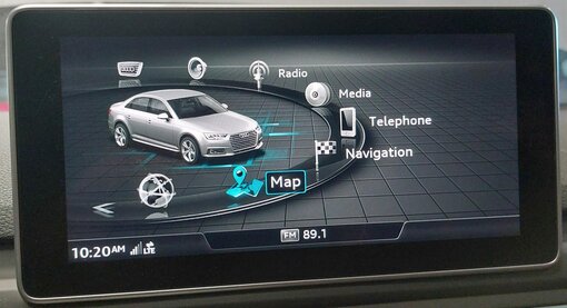 Thumbnail 2: 2017-2019 AUDI A4 A5 S5 (B9 8W 8W6) FRONT GPS NAVIGATION MEDIA DISPLAY SCREEN