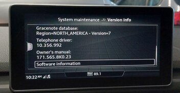 Thumbnail 3: 2017-2019 AUDI A4 A5 S5 (B9 8W 8W6) FRONT GPS NAVIGATION MEDIA DISPLAY SCREEN