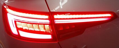 Thumbnail 2: 2017-2019 AUDI A4 (B9 8W) LEFT DRIVER REAR INNER TRUNK LED TAILLIGHT LIGHT LAMP