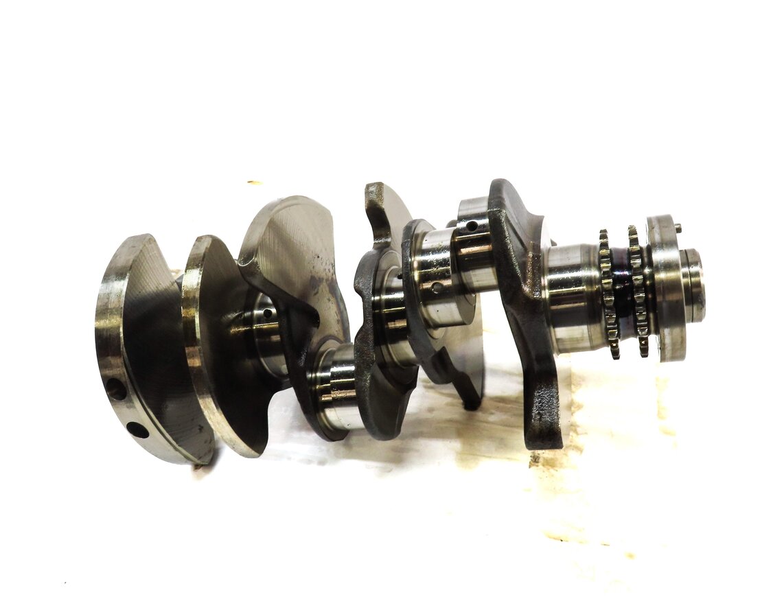 Thumbnail 2: 2011 AUDI Q7 (4L) 3.0L CJWC SUPERCHARGED ENGINE CRANKSHAFT CRANK SHAFT ASSEMBLY