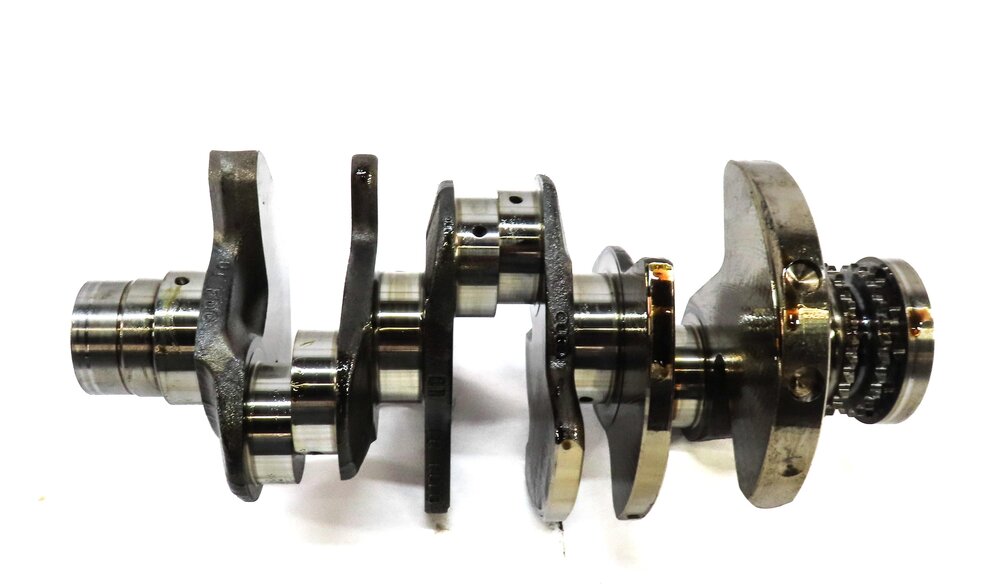 Thumbnail 4: 2011 AUDI Q7 (4L) 3.0L CJWC SUPERCHARGED ENGINE CRANKSHAFT CRANK SHAFT ASSEMBLY