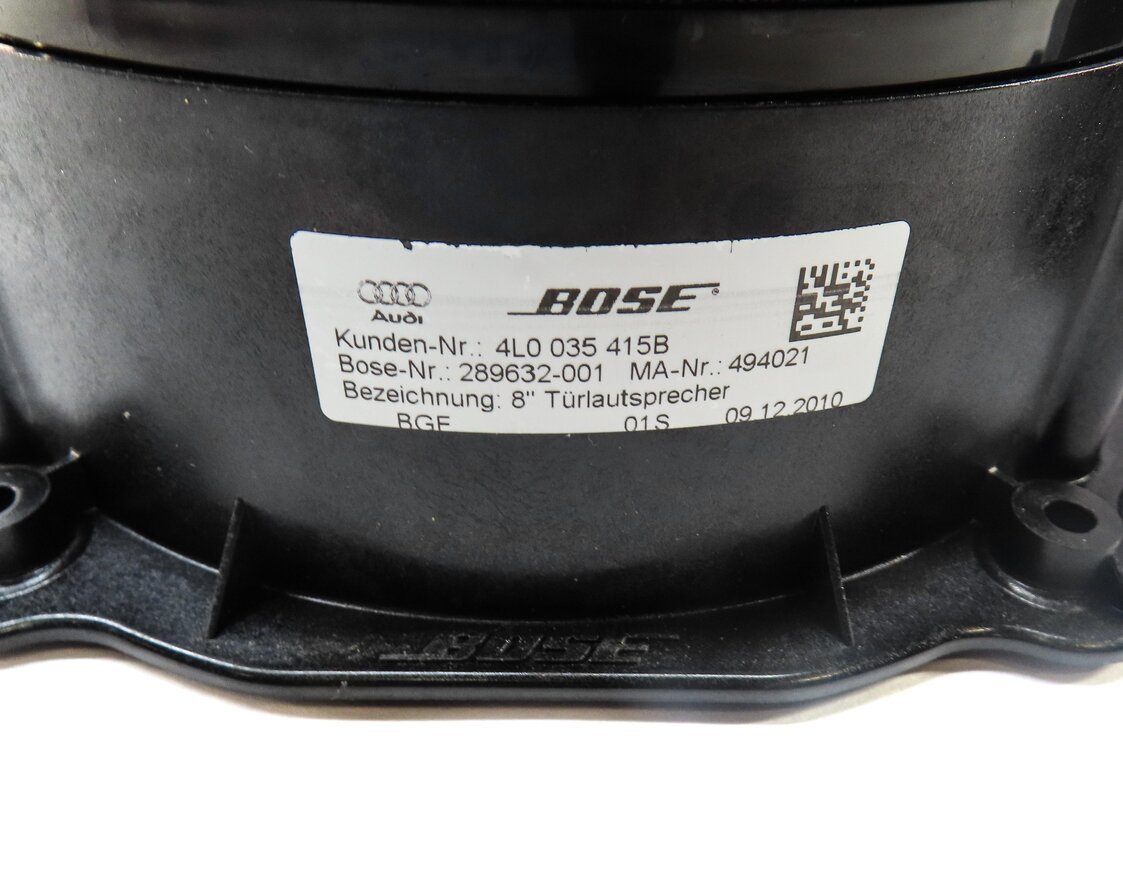Thumbnail 10: 2011 AUDI Q7 (4L) RADIO STEREO BOSE AUDIO SUB SUBWOOFTER TWEETER SPEAKER ST-12