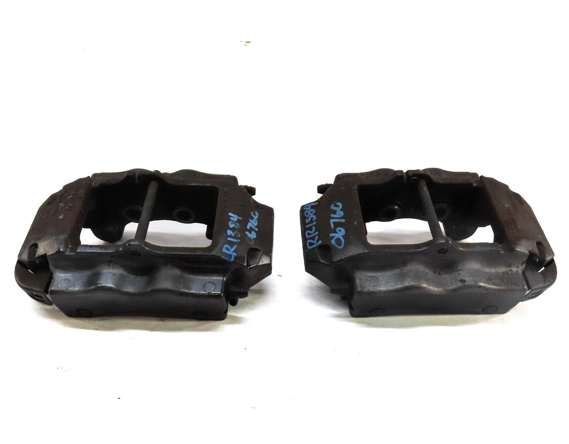 Thumbnail 2: 04-15 VW TOUAREG AUDI Q7 (4L) REAR LEFT & RIGHT DISC BRAKE CALIPER SET-2 BREMBO