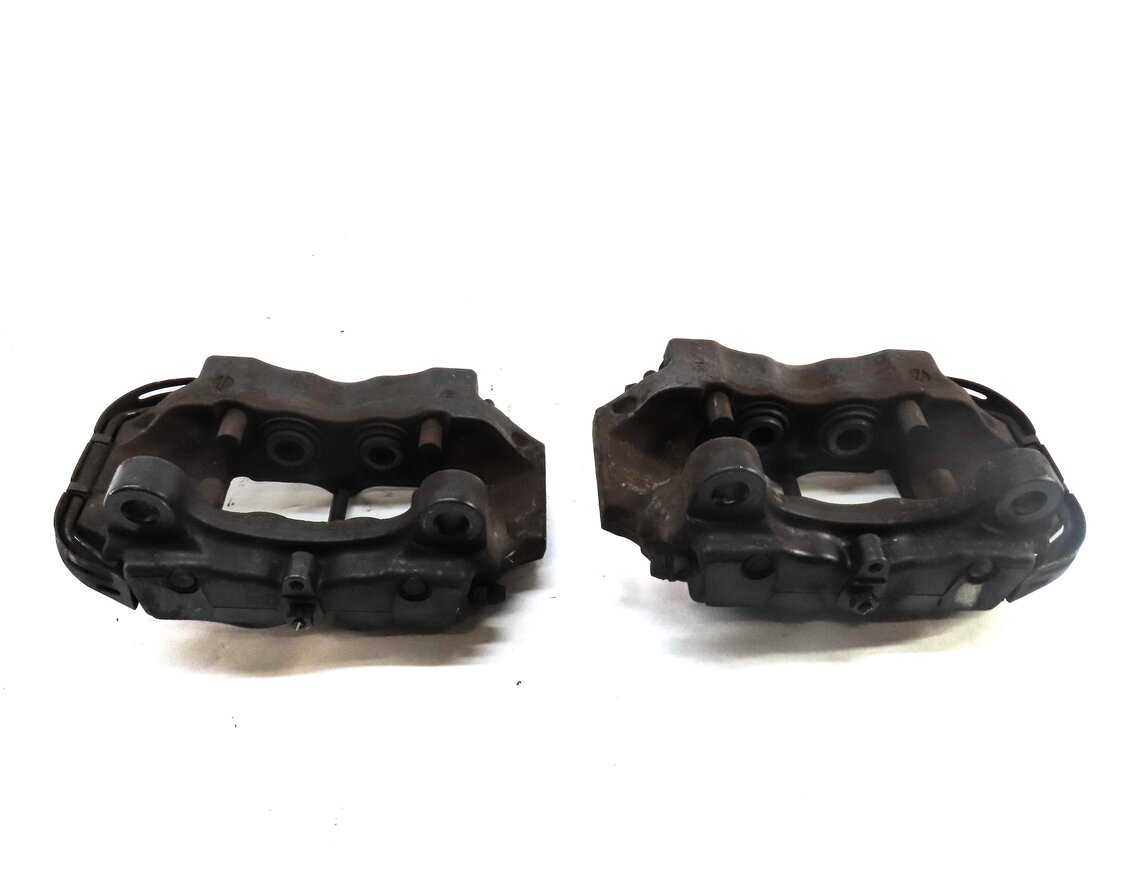 Thumbnail 5: 04-15 VW TOUAREG AUDI Q7 (4L) REAR LEFT & RIGHT DISC BRAKE CALIPER SET-2 BREMBO