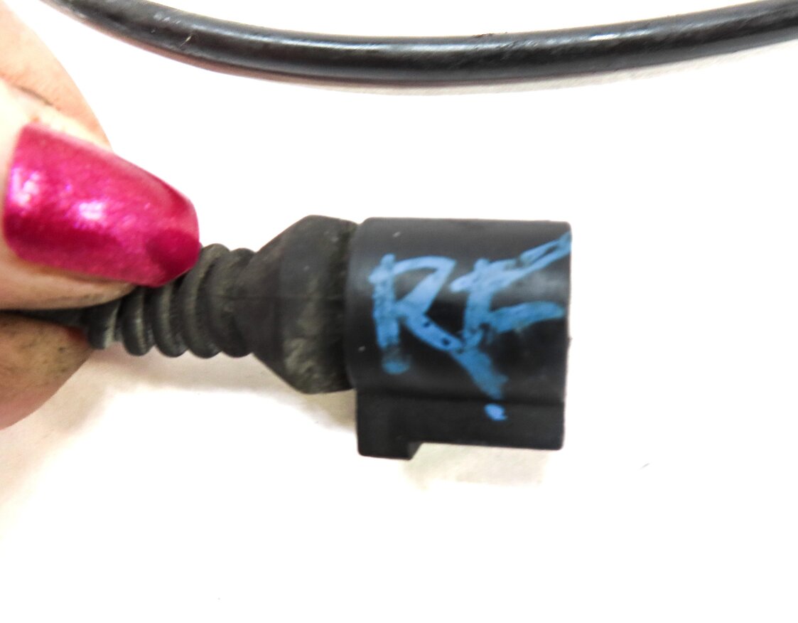 Thumbnail 5: 2011 AUDI Q7 (4L) FRONT RIGHT PASSENGER WHEEL SPEED SENSOR WIRE WIRING HARNESS