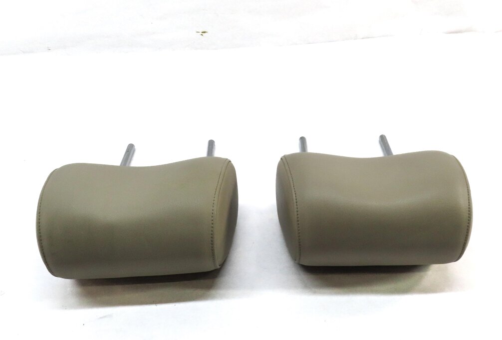 Thumbnail 4: 2008-2015 AUDI Q7 (4L) FRONT LEFT & RIGHT SEAT HEADREST SET (CARDAMOM BEIGE FV)