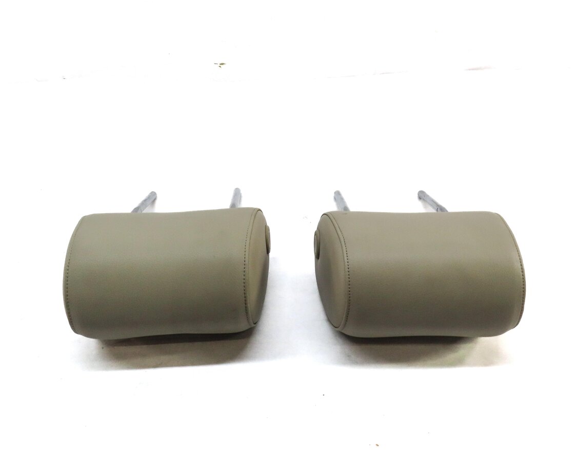 Thumbnail 5: 2008-2015 AUDI Q7 (4L) FRONT LEFT & RIGHT SEAT HEADREST SET (CARDAMOM BEIGE FV)