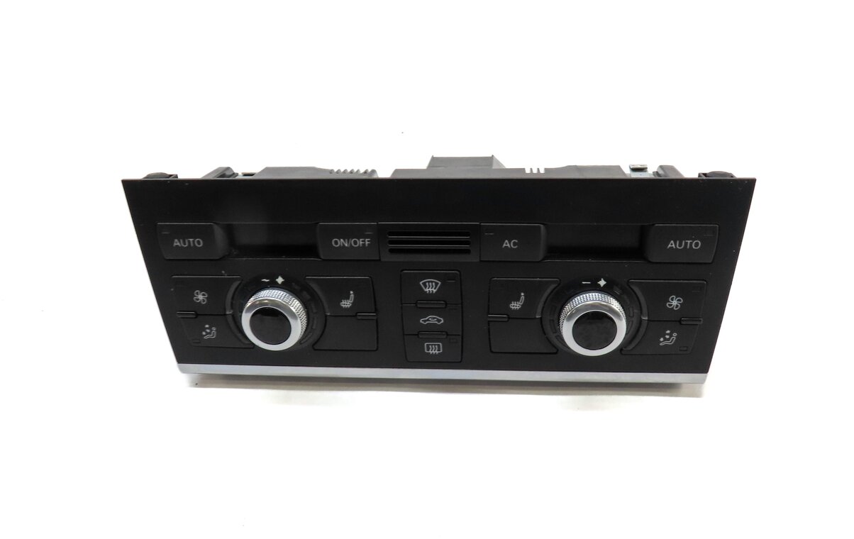 2011 AUDI Q7 (4L) FRONT HEATR A/C TEMPERATURE CLIMATE CONTROL PANEL