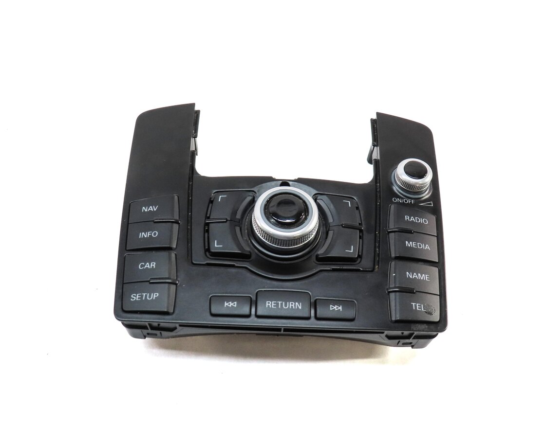 Thumbnail 3: 2010-2011 AUDI Q7 (4L) CENTER CONSOLE RADIO MMI NAVIGATION CONTROL SWITCH PANEL