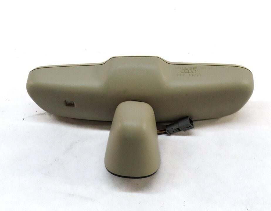 Thumbnail 4: 2010-2015 AUDI Q7 (4L) INTERIOR AUTODIM REAR VIEW MIRROR w/ COMPASS (BEIGE)