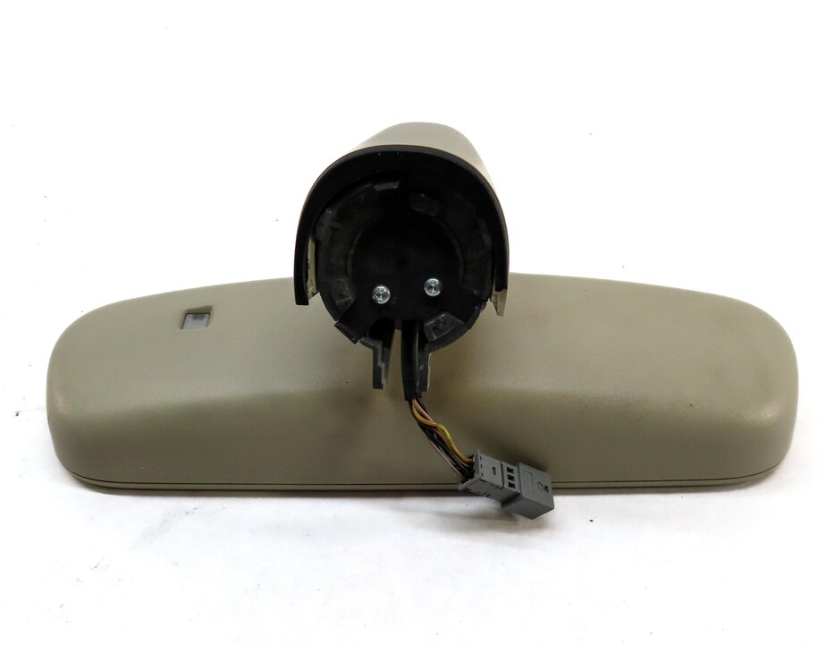 Thumbnail 6: 2010-2015 AUDI Q7 (4L) INTERIOR AUTODIM REAR VIEW MIRROR w/ COMPASS (BEIGE)