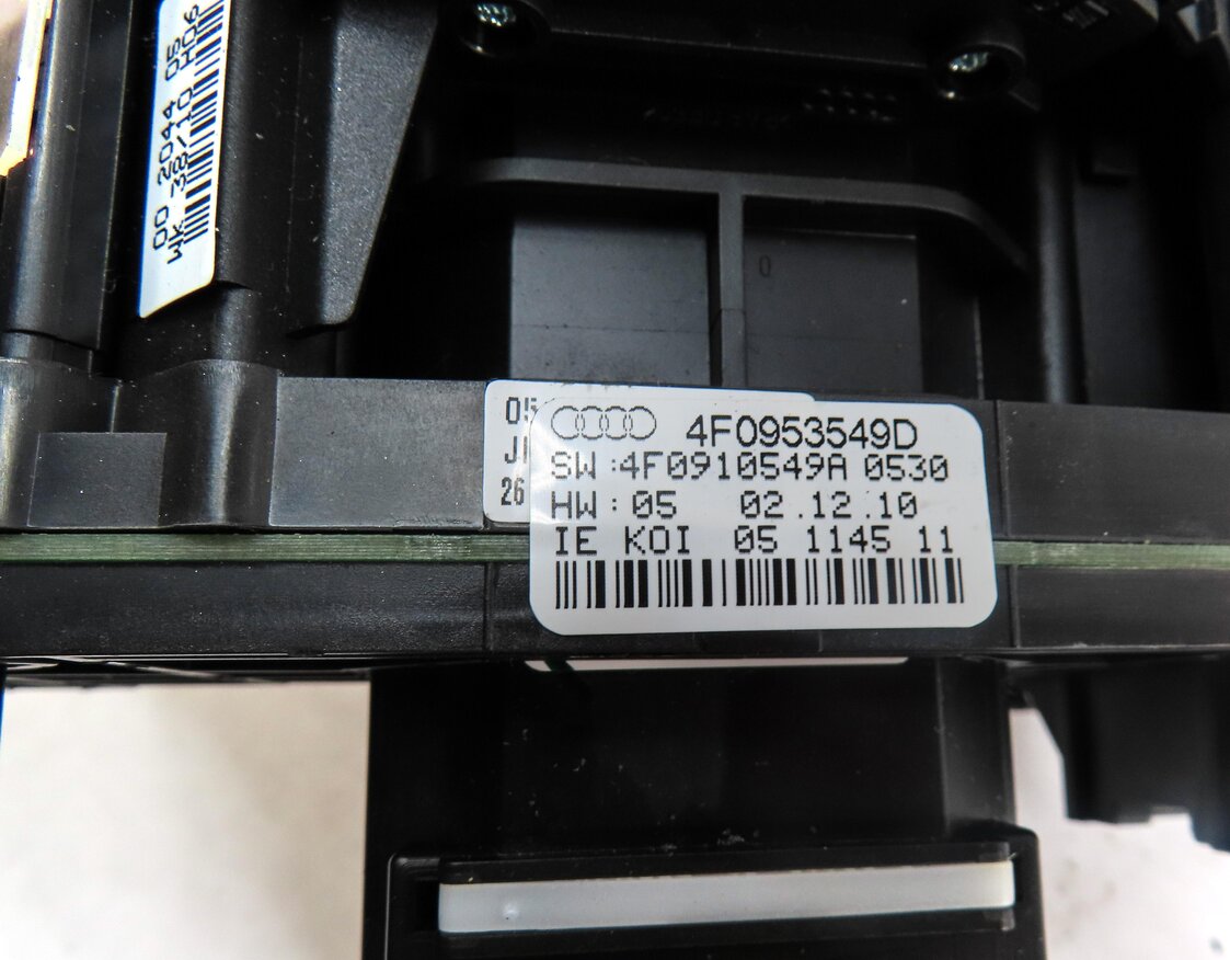 Thumbnail 5: 2009-2015 AUDI Q7 (4L) STEERING COLUMN BLINKER WIPER CRUISE COMBINATION SWITCH
