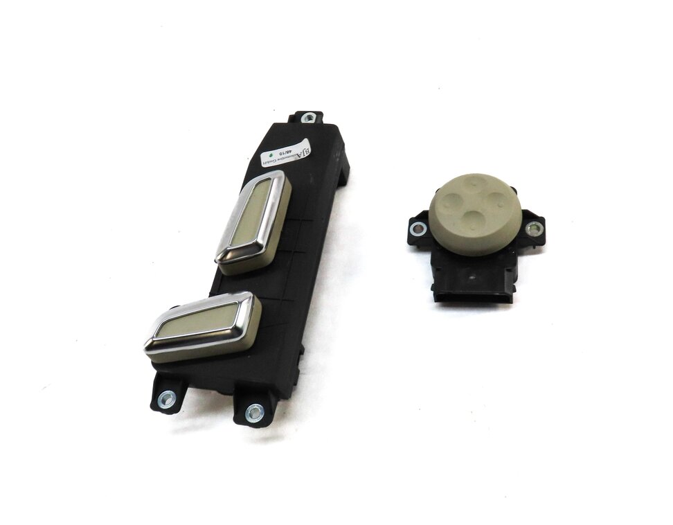 Thumbnail 2: 2011 AUDI Q7 (4L) FRONT RIGHT PASSENGER SEAT ADJUST SWITCH BUTOTN (BEIGE)
