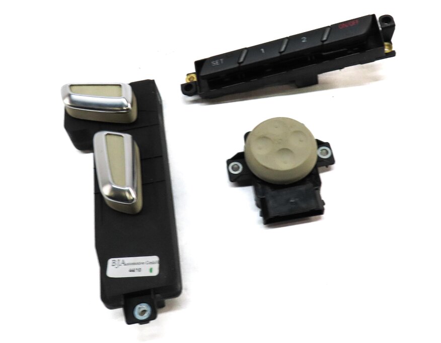 Thumbnail 1: 2011 AUDI Q7 (4L) FRONT LEFT DRIVER MEMORY SEAT SWITCH SET-3 (BEIGE)