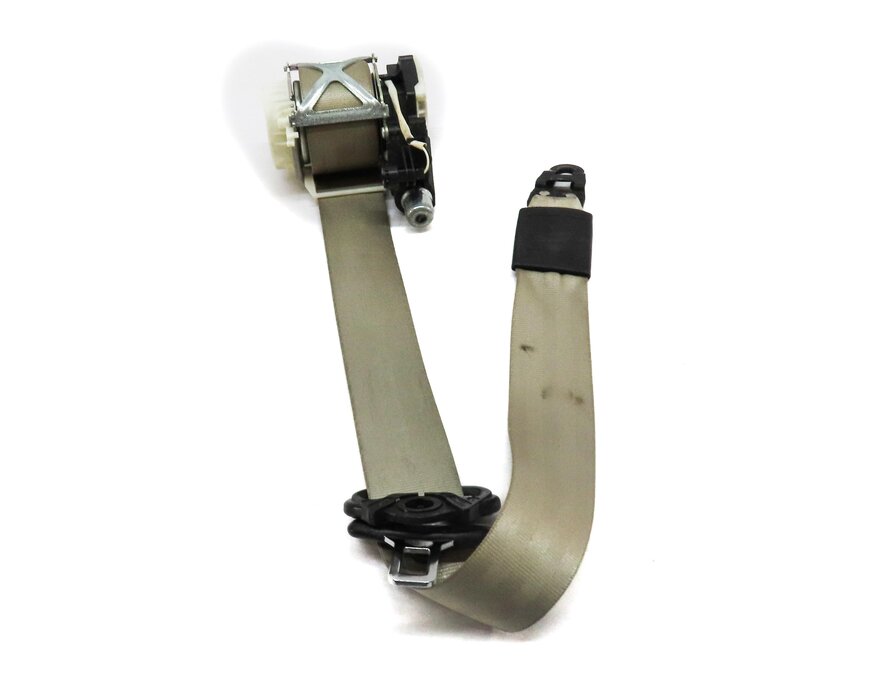 2007-2015 AUDI Q7 (4L) FRONT RIGHT PASSENGER SEAT SEATBELT RETRACTOR (BEIGE)