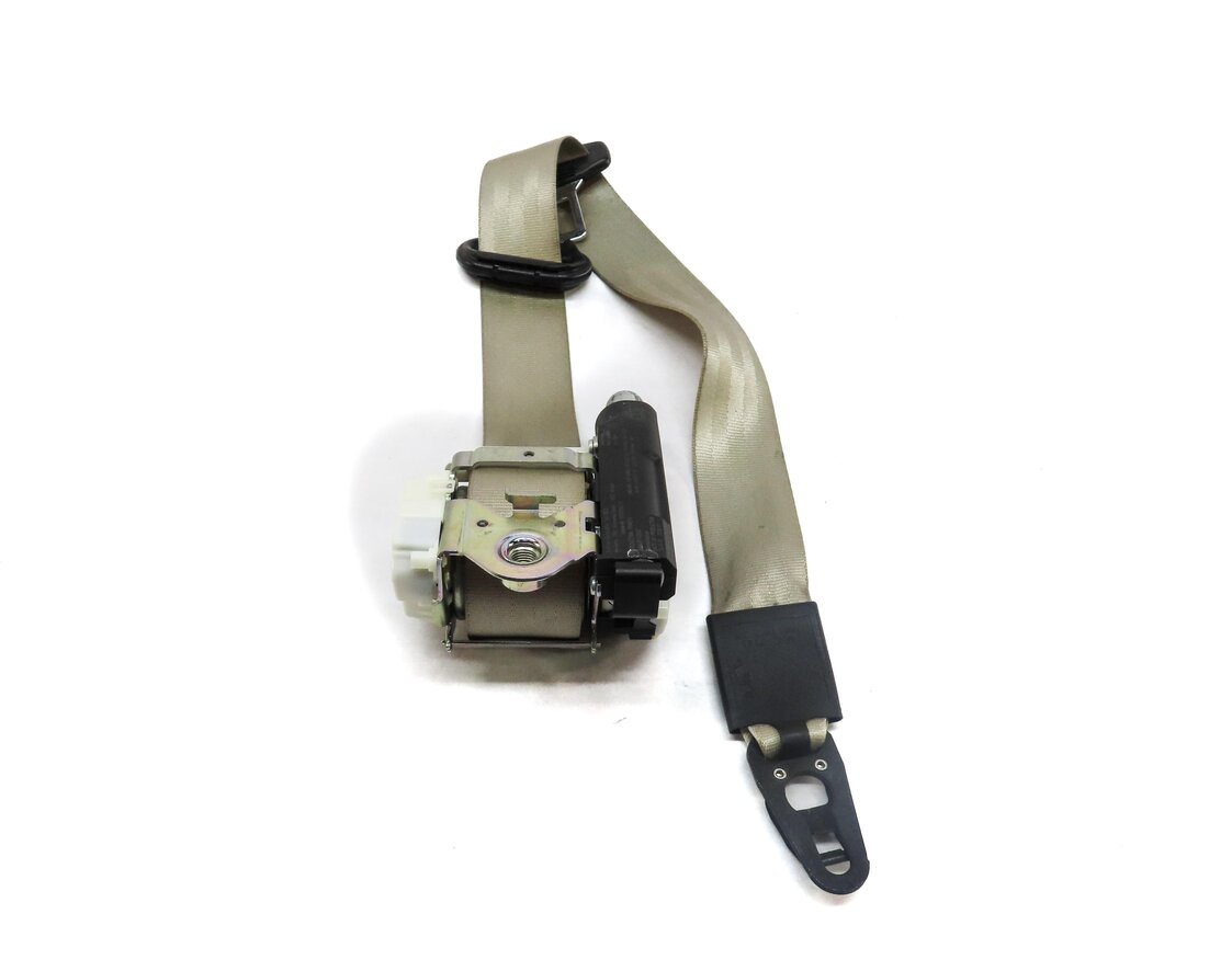 Thumbnail 3: 2007-2015 AUDI Q7 (4L) FRONT RIGHT PASSENGER SEAT SEATBELT RETRACTOR (BEIGE)