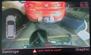Thumbnail 2: 04-17 AUDI A5 S5 A6 S6 A8 S8 Q7 (B8 8T C6 D3 4L) REARVIEW BACKUP REVERSE CAMERA