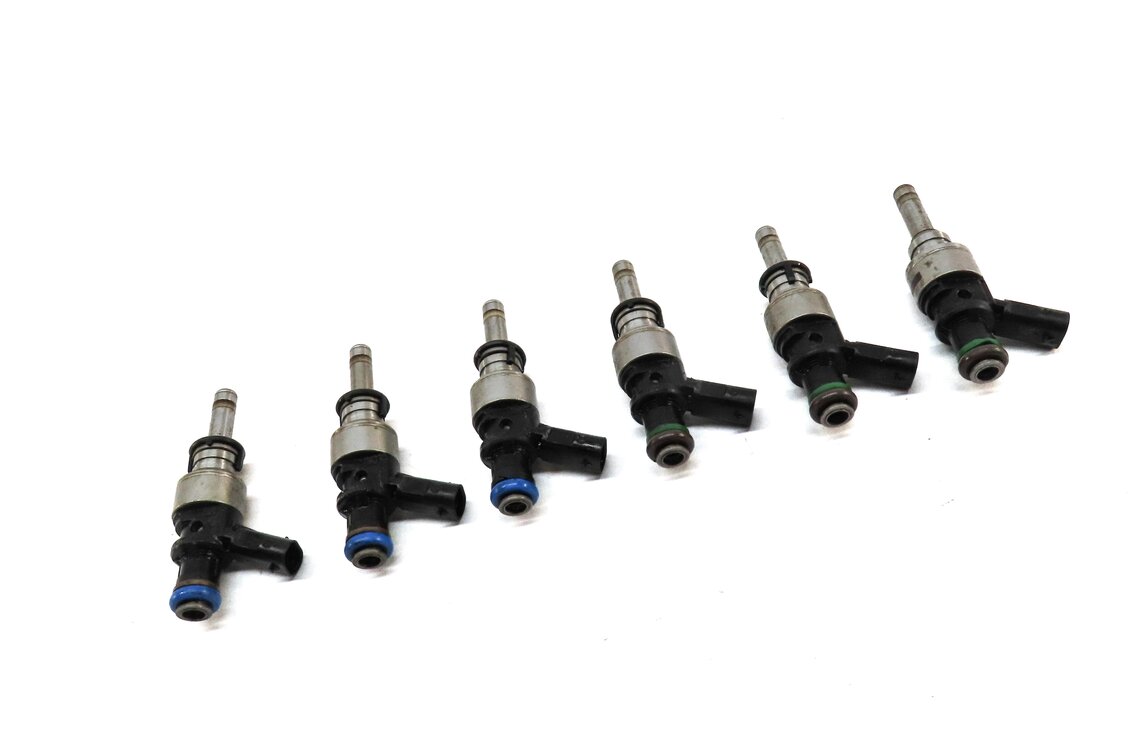 Thumbnail 3: 2011-2015 AUDI A6 A7 A8 Q5 Q7 S4 S5 (C7 D4 4L B8 8R 8T) 3.0L FUEL INJECTOR SET