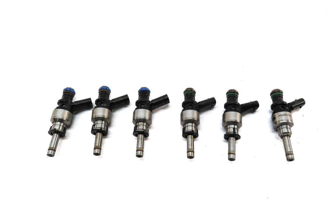 Thumbnail 4: 2011-2015 AUDI A6 A7 A8 Q5 Q7 S4 S5 (C7 D4 4L B8 8R 8T) 3.0L FUEL INJECTOR SET
