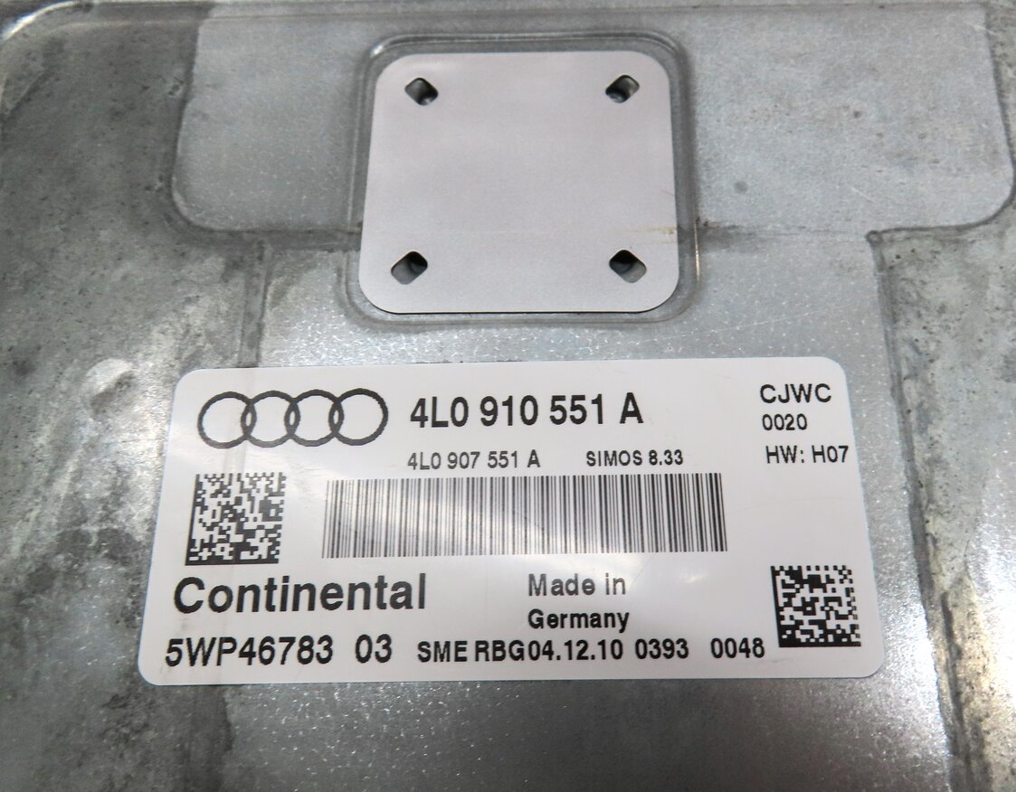 Thumbnail 14: 2011 AUDI Q7 (4L) 3.0L CJWC SUPER ENGINE ECM BCM IMMOBILIZER MODULE KEY SET-9