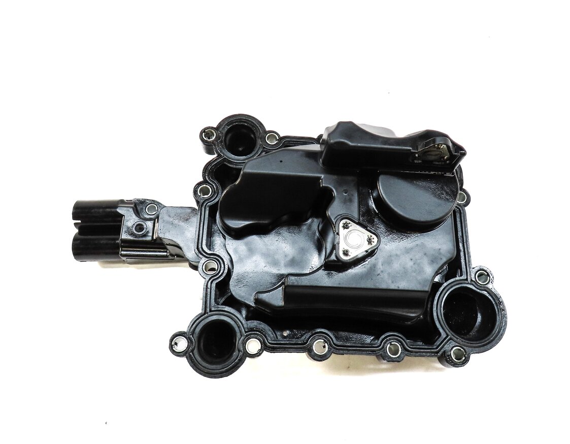 Thumbnail 4: 2011 AUDI Q7 (4L) 30L SUPERCHARGED ENGINE OIL SEPERATOR PCV BREATHER VALVE