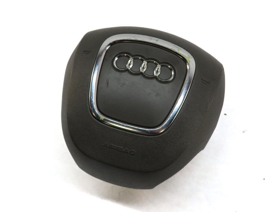 2011-2015 AUDI Q7 (4L) LEFT DRIVER STEERING WHEEL SRS AIRBAG AIR BAG (PIMENTO)