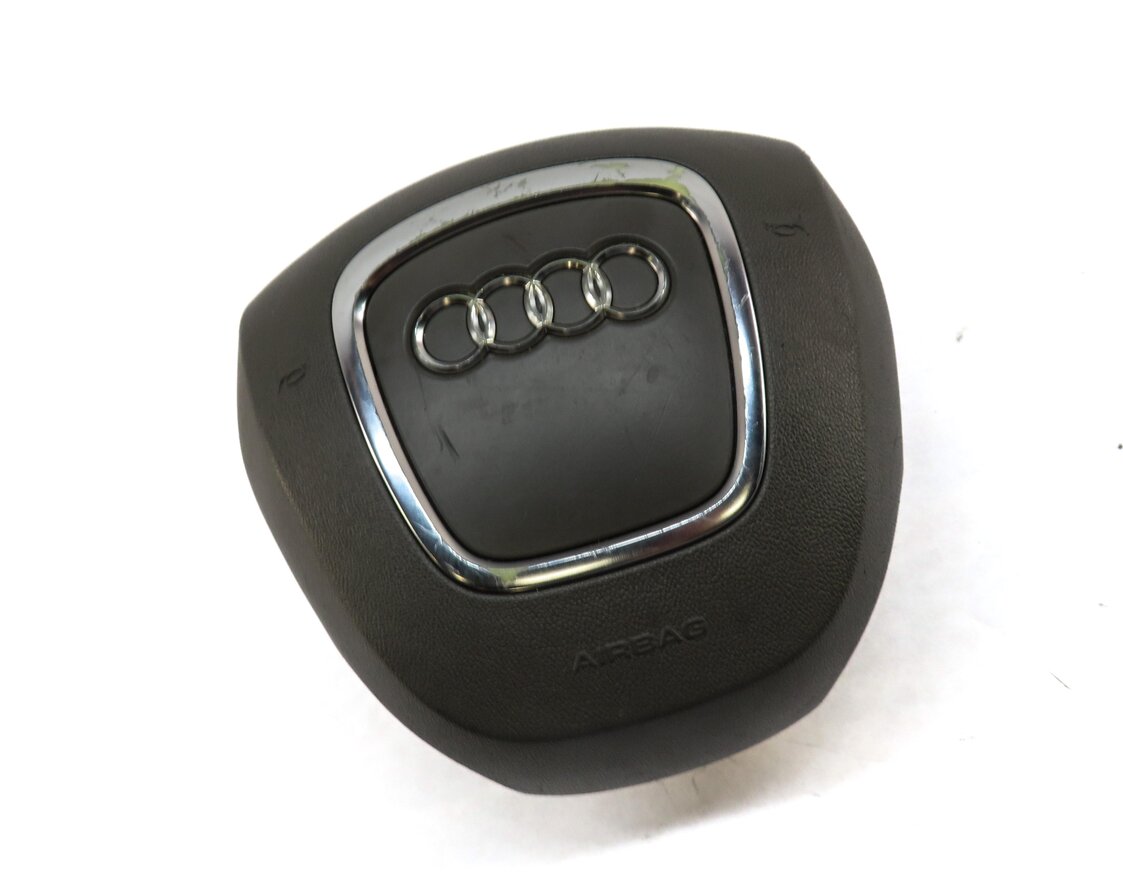 Thumbnail 3: 2011-2015 AUDI Q7 (4L) LEFT DRIVER STEERING WHEEL SRS AIRBAG AIR BAG (PIMENTO)