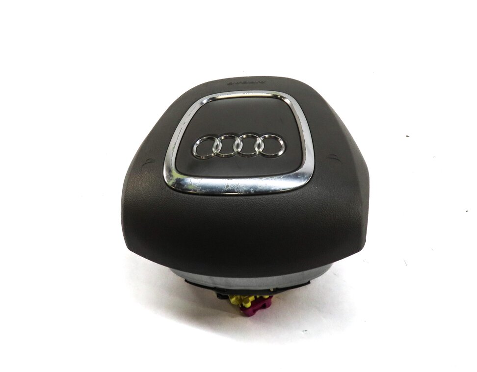 Thumbnail 4: 2011-2015 AUDI Q7 (4L) LEFT DRIVER STEERING WHEEL SRS AIRBAG AIR BAG (PIMENTO)