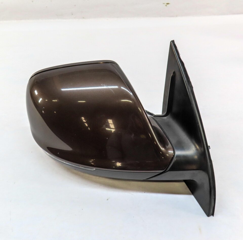 Thumbnail 5: 2010-2012 AUDI Q7 (4L) RIGHT P-FOLD AUTODIM MEMORY DOOR MIRROR (TEAK BROWN 4U)