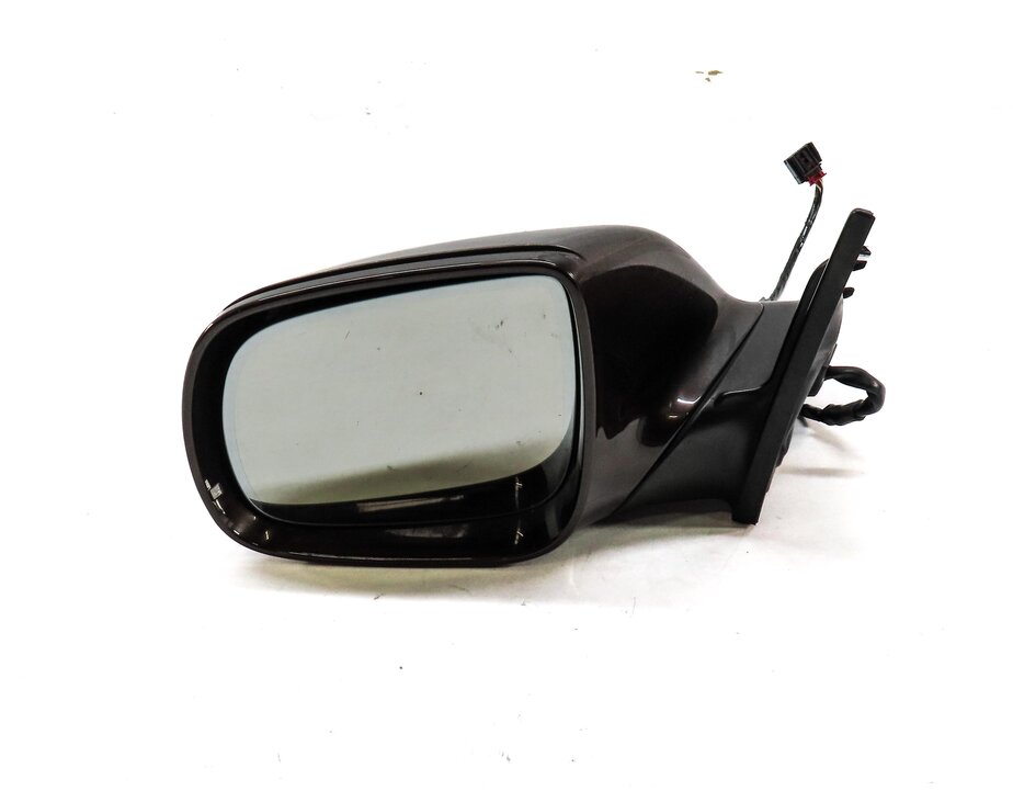Thumbnail 3: 2010-2012 AUDI Q7 (4L) LEFT P-FOLD AUTODIM MEMORY DOOR MIRROR (TEAK BROWN 4U)