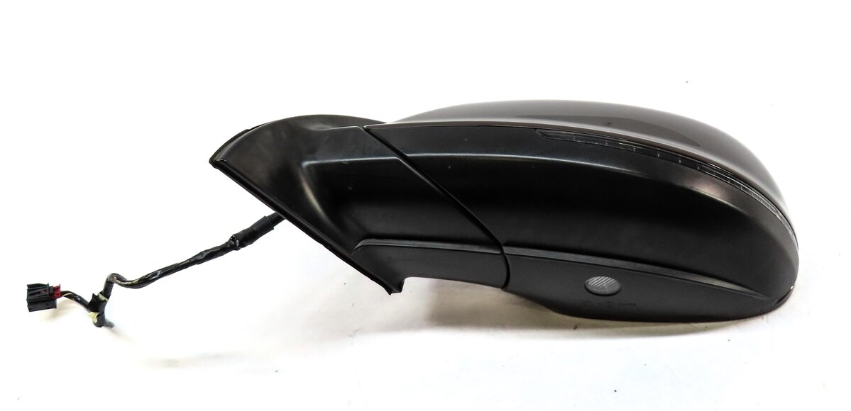 Thumbnail 6: 2010-2012 AUDI Q7 (4L) LEFT P-FOLD AUTODIM MEMORY DOOR MIRROR (TEAK BROWN 4U)