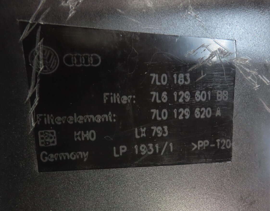 Thumbnail 5: 2011-2015 AUDI Q7 (4L) 3.0L SUPERCHARGED ENGINE AIR FILTER BOX CLEANER HOUSING